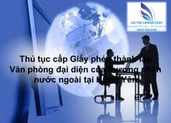 Thủ tục cấp Giấy phép thành lập Văn phòng đại diện của thương nhân nước ngoài tại Hưng Yên